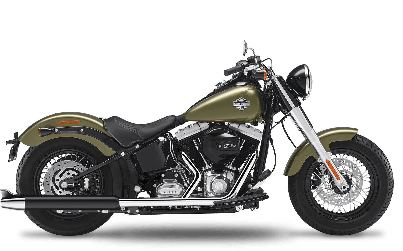 2012-2016 Harley-Davidson Slim - Slipons 