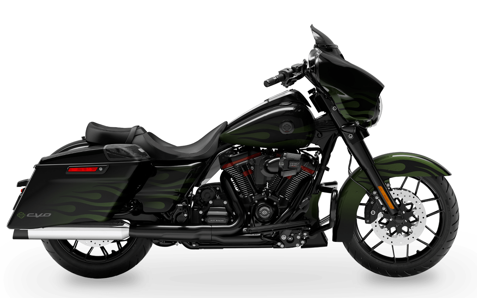 2021-2022 Harley-Davidson CVO Street Glide - Slipons 