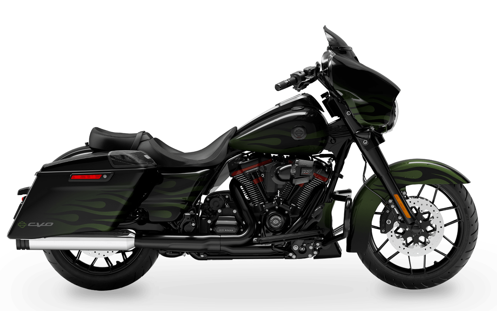 2021-2022 Harley-Davidson CVO Street Glide - Slipons 