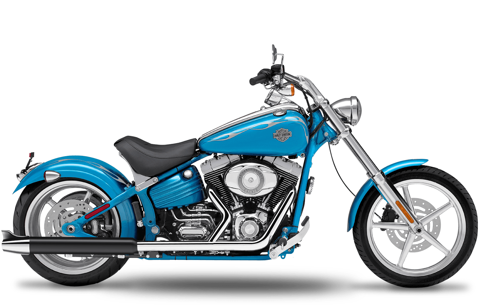 2007-2011 Harley-Davidson Rocker C - Slipons 