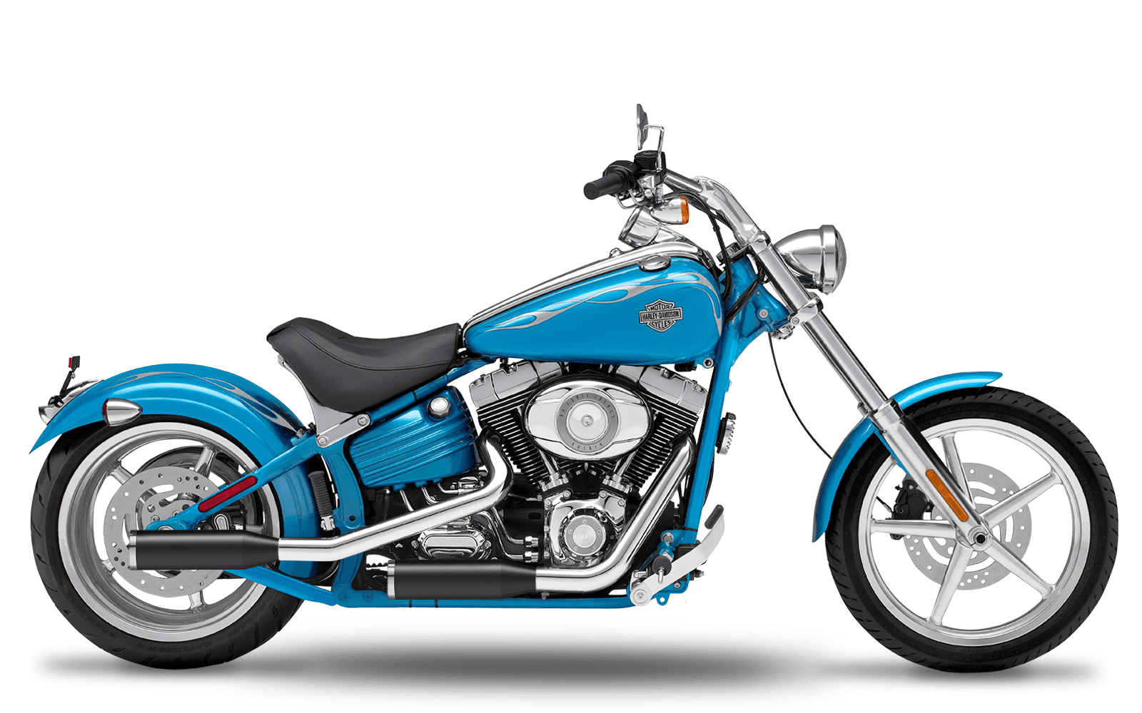 2007-2011 Harley-Davidson Rocker C - Slipons 