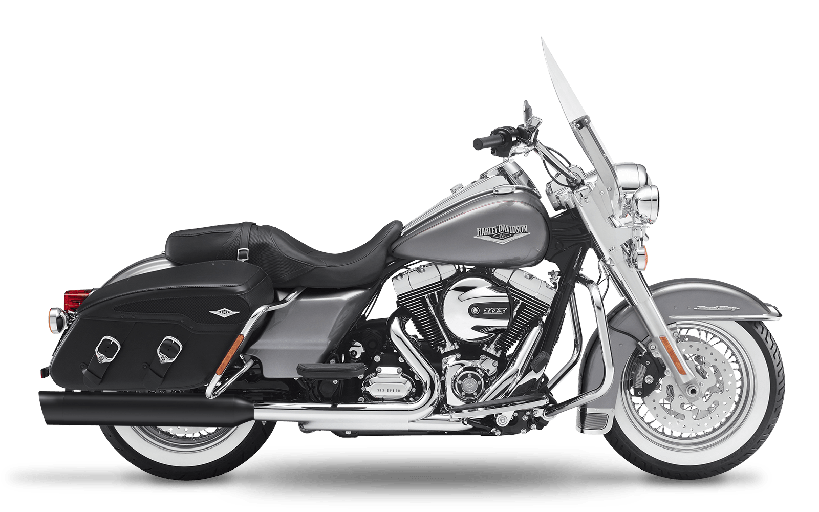 2014-2016 Harley-Davidson Road King Classic - Slipons 