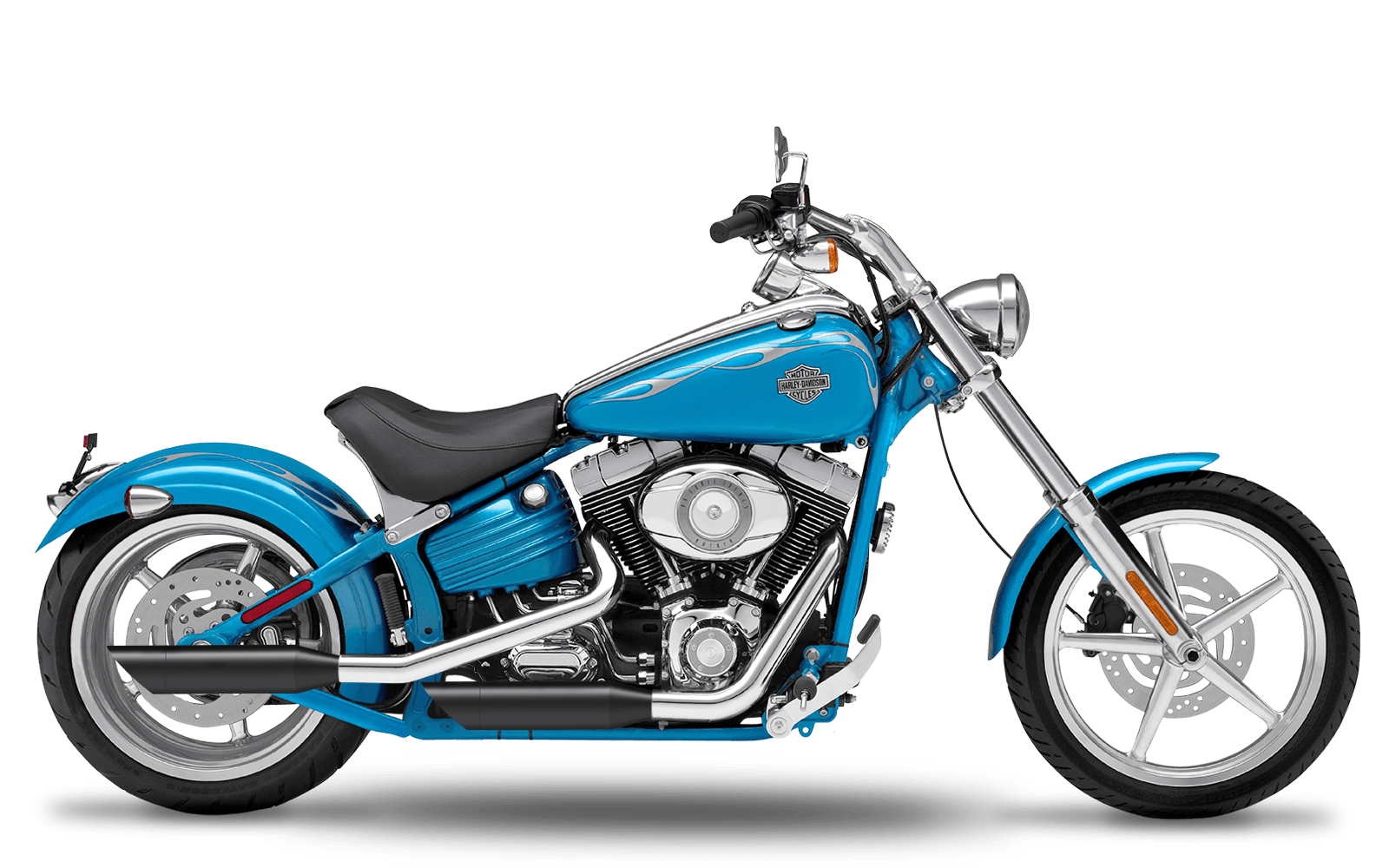 2007-2011 Harley-Davidson Rocker - Slipons 