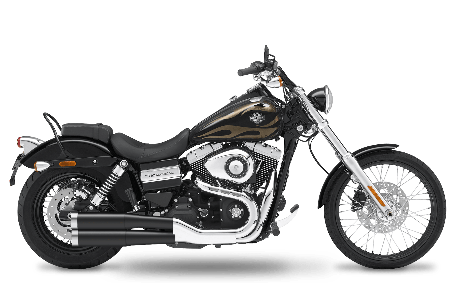 2013-2016 Harley-Davidson Wide Glide - Slipons 