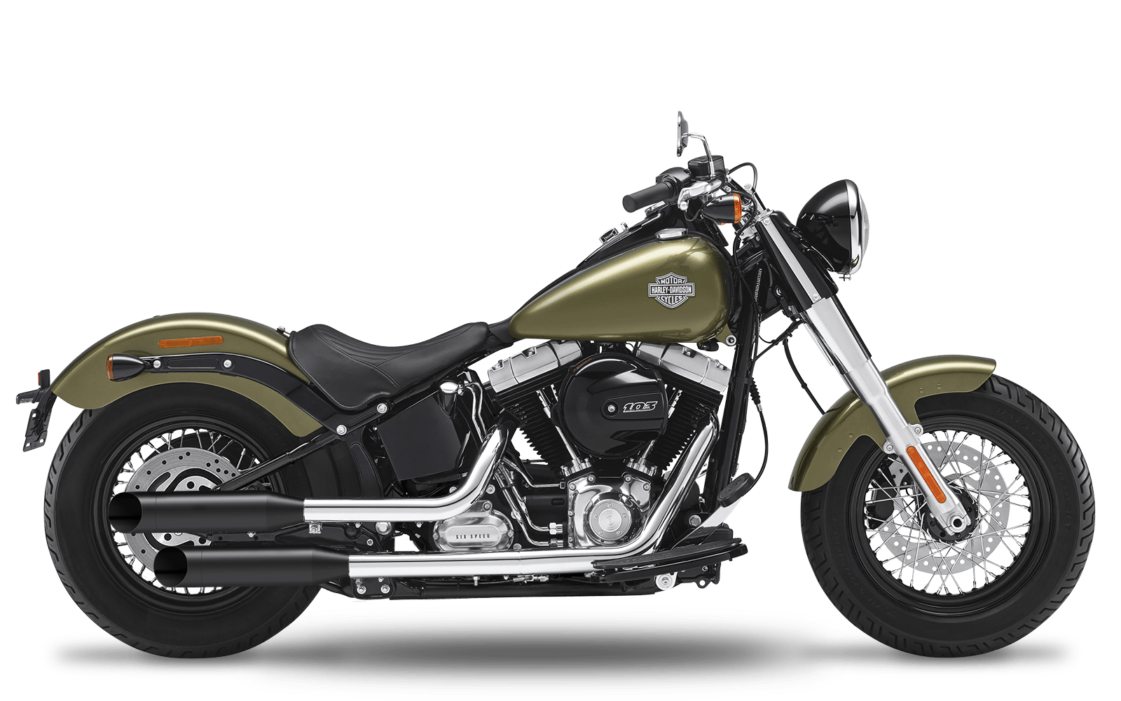 2012-2016 Harley-Davidson Slim - Slipons 