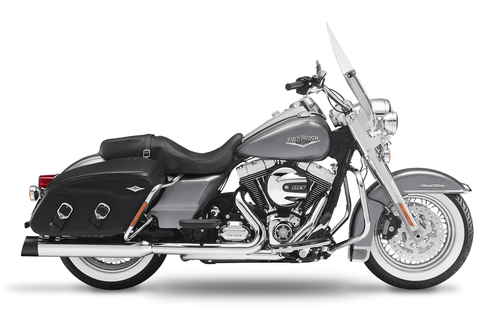 2007-2008 Harley-Davidson Road King Custom - Slipons 