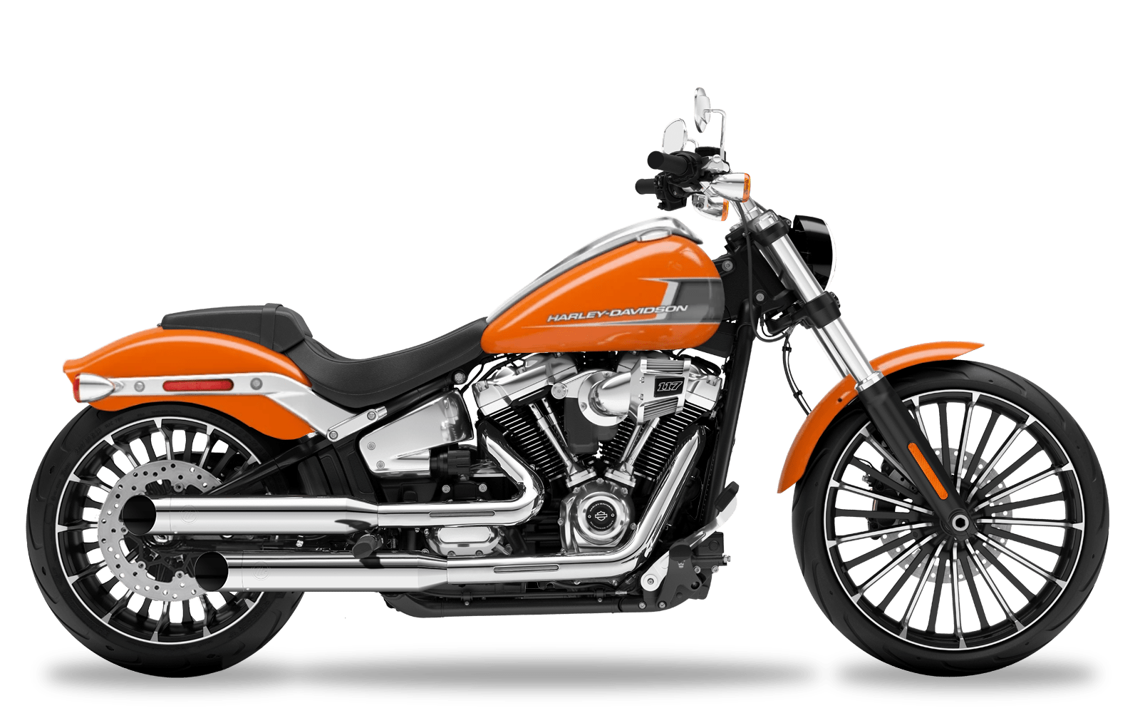 A - 2023-2024 Harley-Davidson Breakout - Slipons 