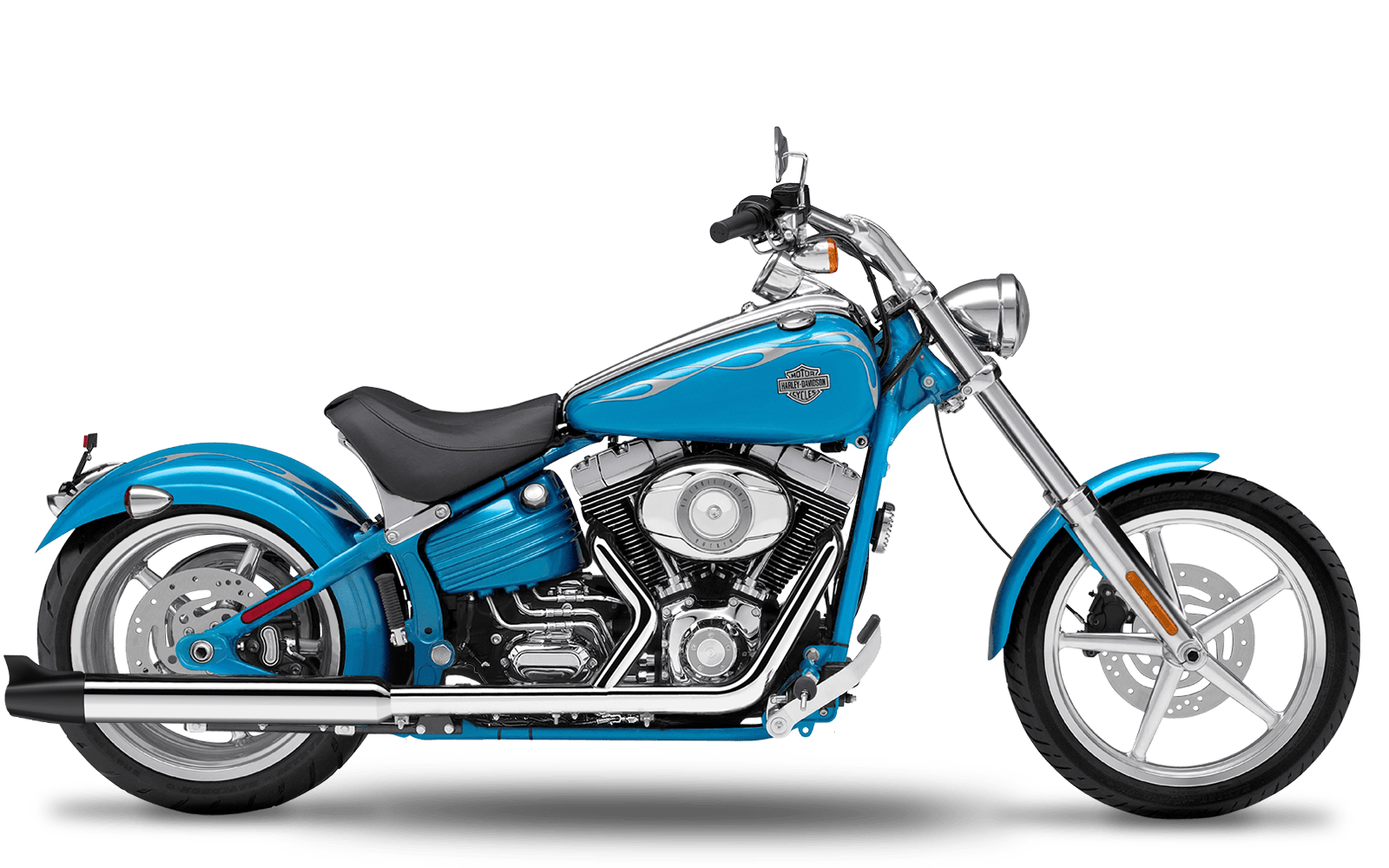 2007-2011 Harley-Davidson Rocker C - Slipons 