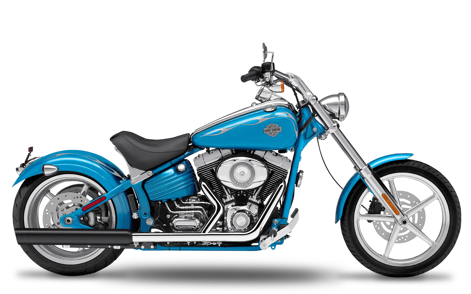 2007-2011 Harley-Davidson Rocker - Slipons 