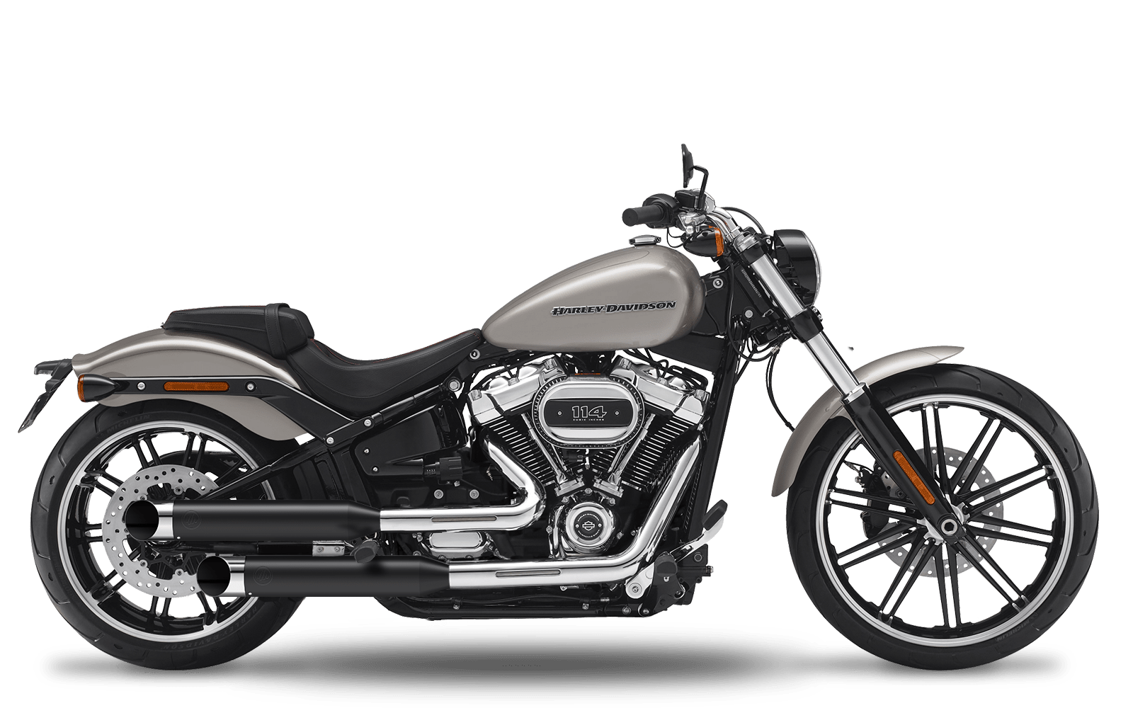 2021-2024 Harley-Davidson Fat Boy 114 / S - Slipons 