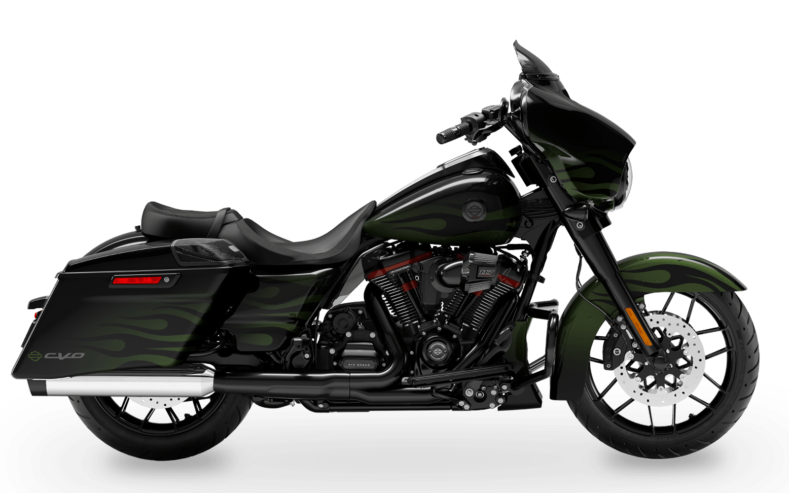 2021-2022 Harley-Davidson CVO Street Glide - Slipons 