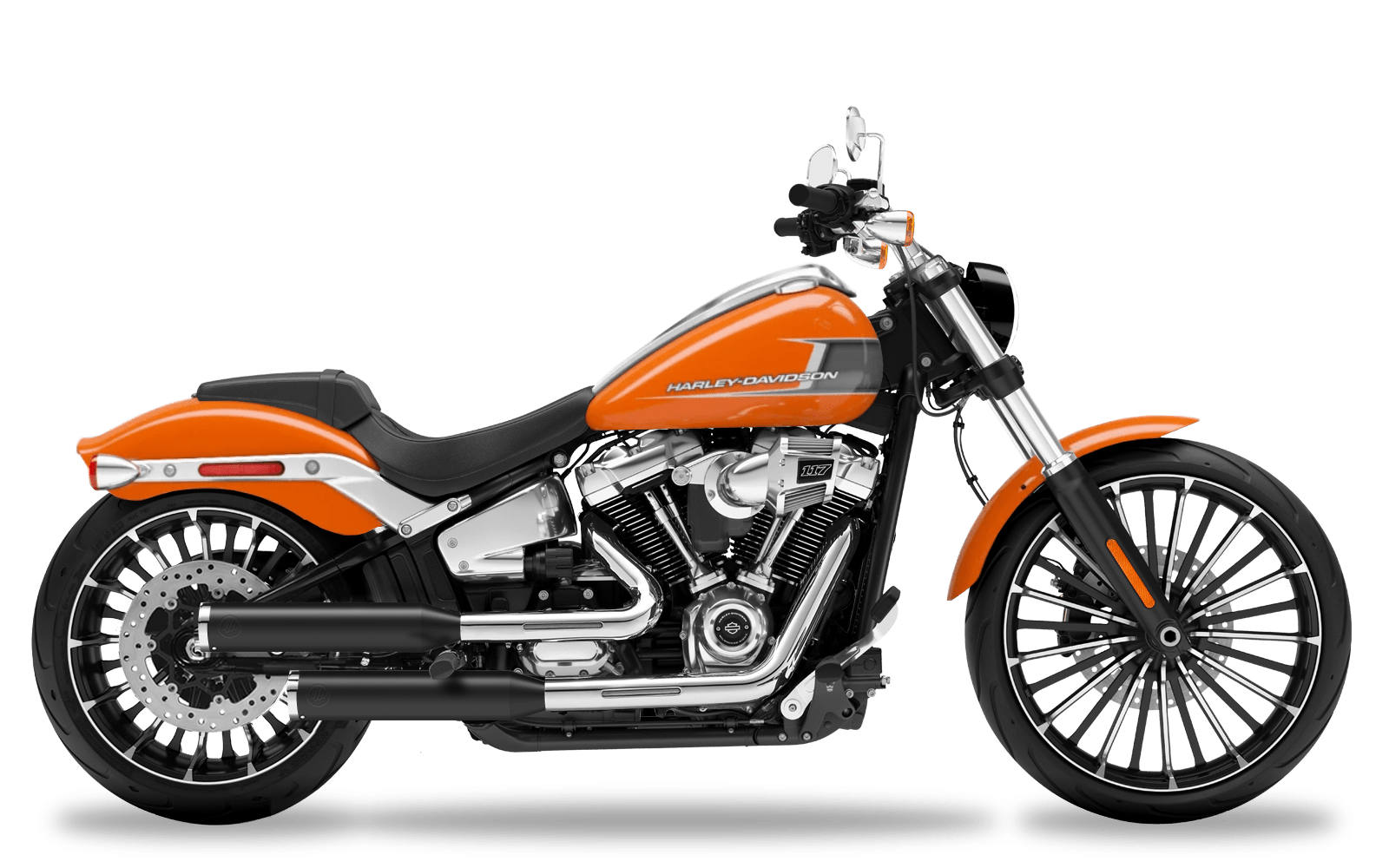A - 2023-2024 Harley-Davidson Breakout - Slipons 