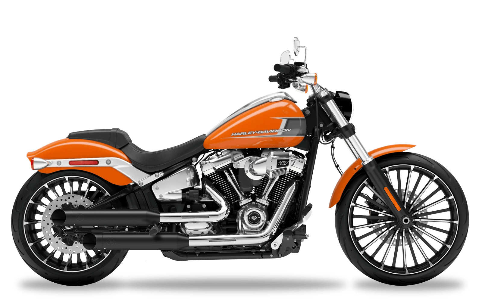 A - 2023-2024 Harley-Davidson Breakout - Slipons 