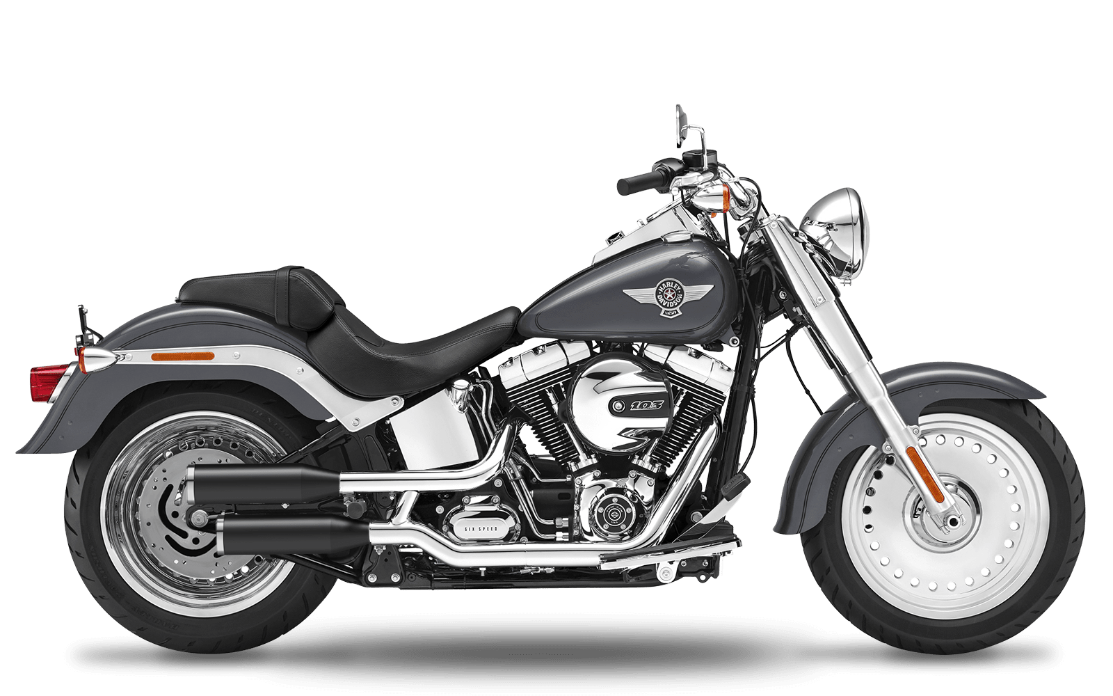 2007-2011 Harley-Davidson Fat Boy - Slipons 