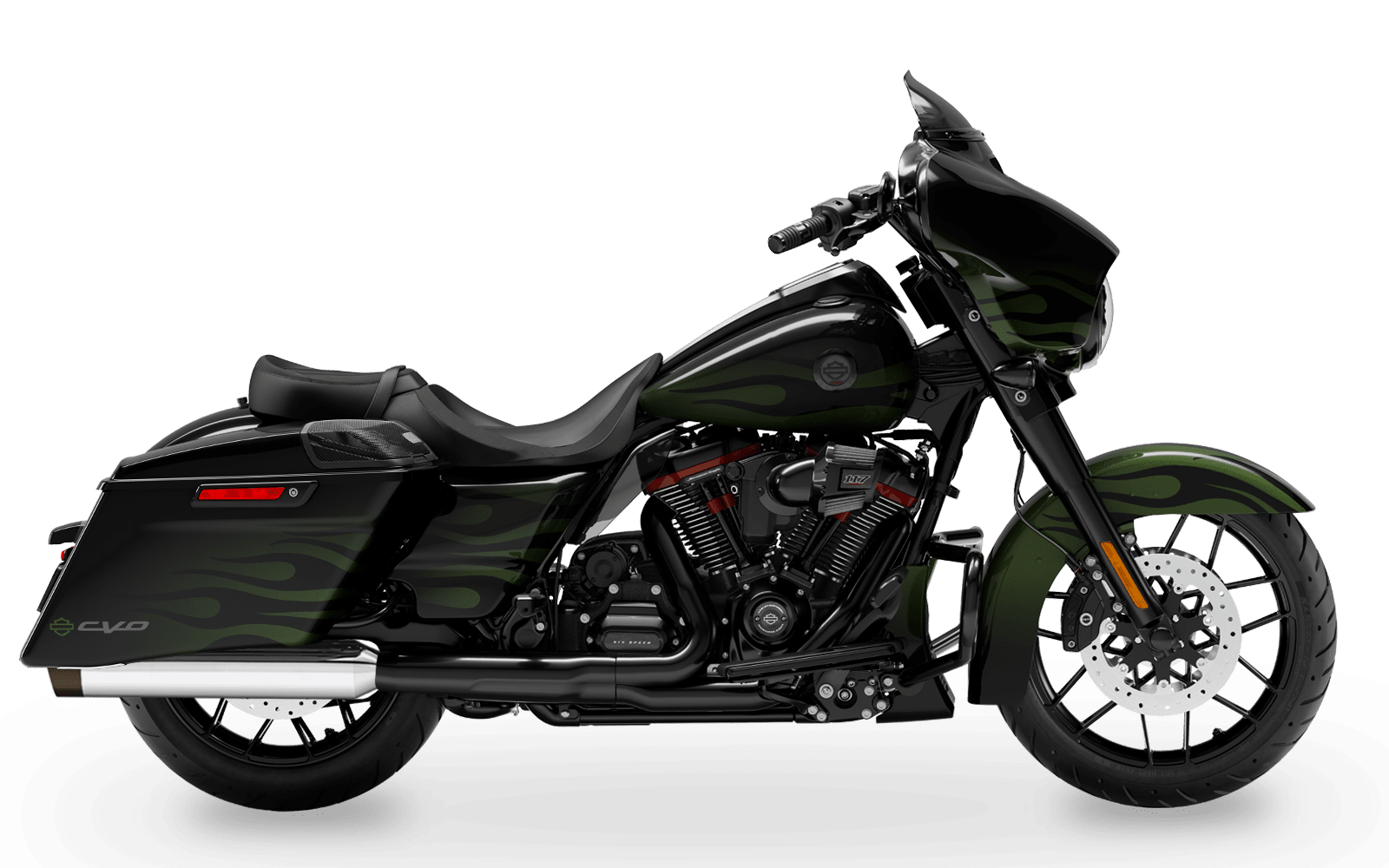 2021-2022 Harley-Davidson CVO Street Glide - Slipons 