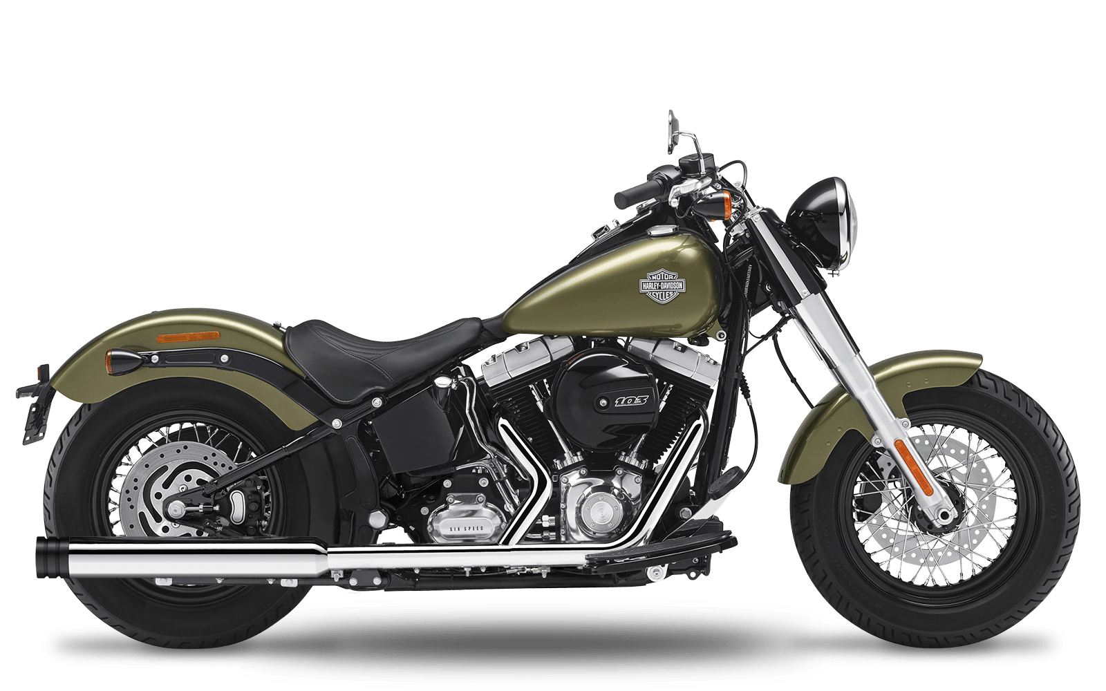 2012-2016 Harley-Davidson Slim - Slipons 