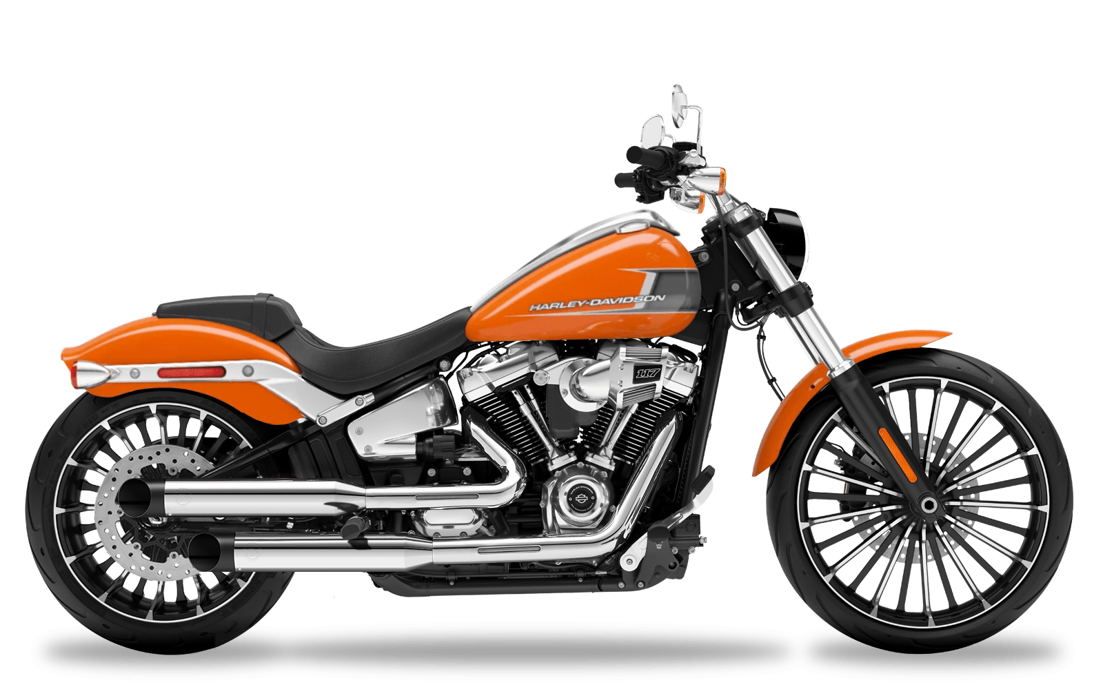 A - 2023-2024 Harley-Davidson Breakout - Slipons 