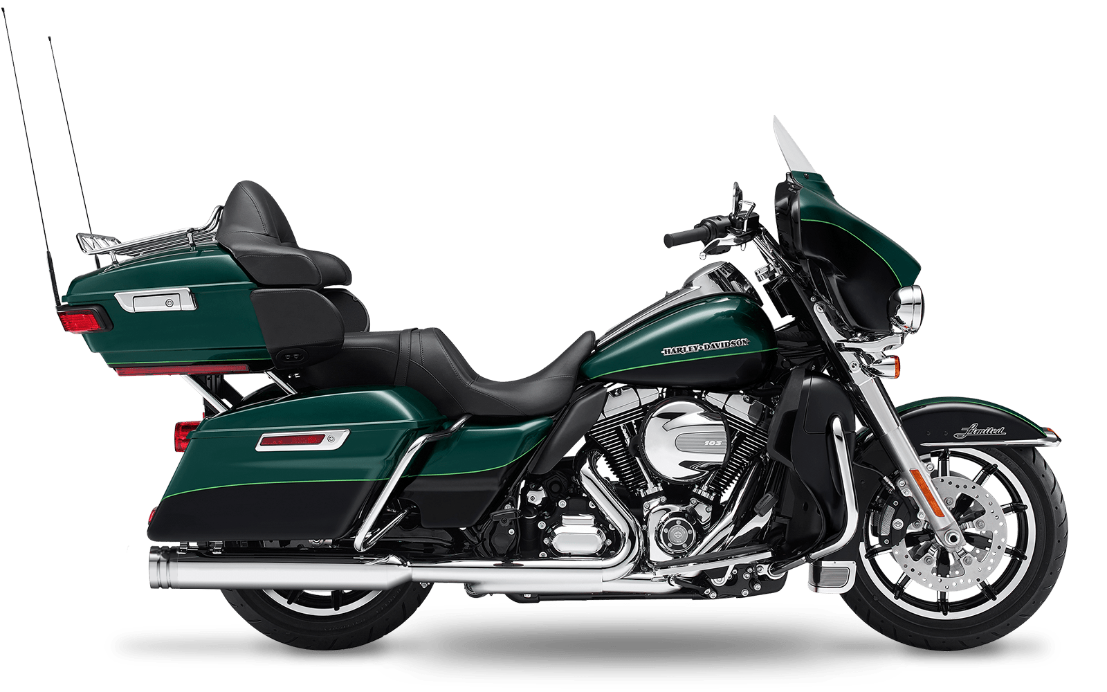 2015-2016 Harley-Davidson Electra Glide Ultra Limited Low - Slipons 