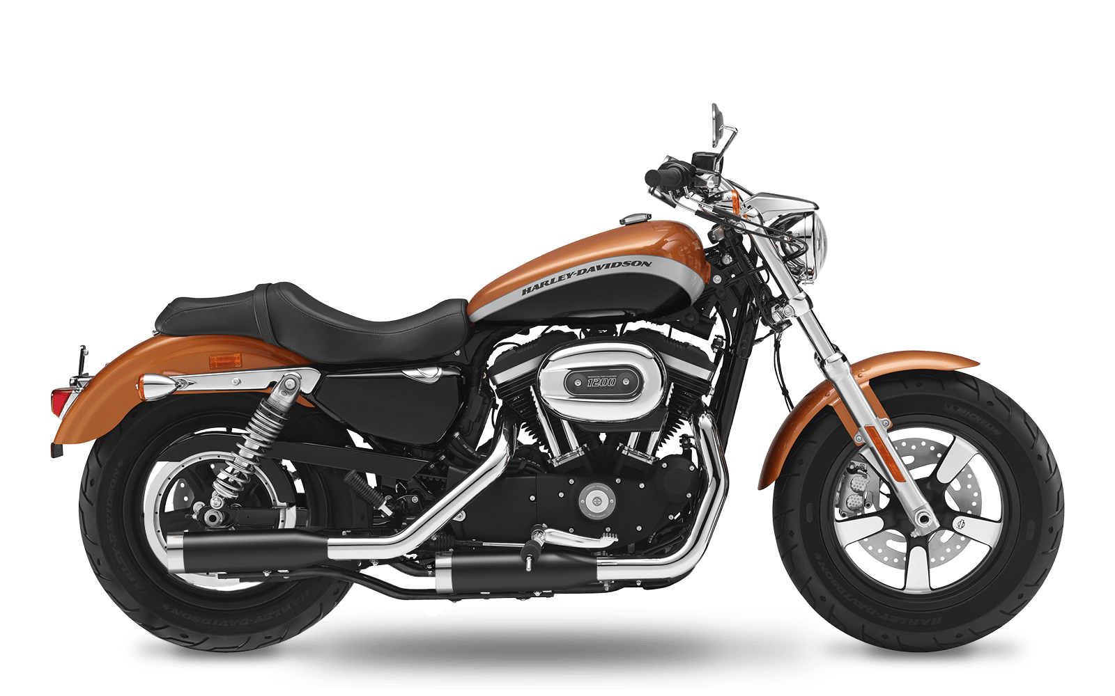 2007-2013 Harley-Davidson 1200 Custom - Slipons 