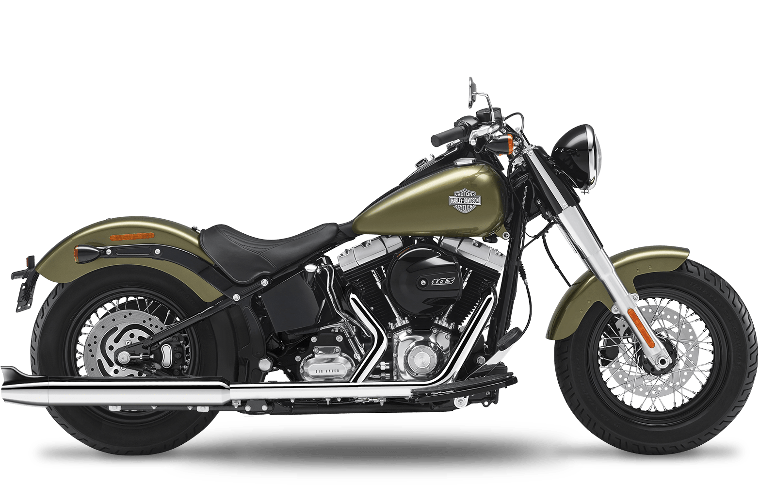 2012-2016 Harley-Davidson Slim - Slipons 