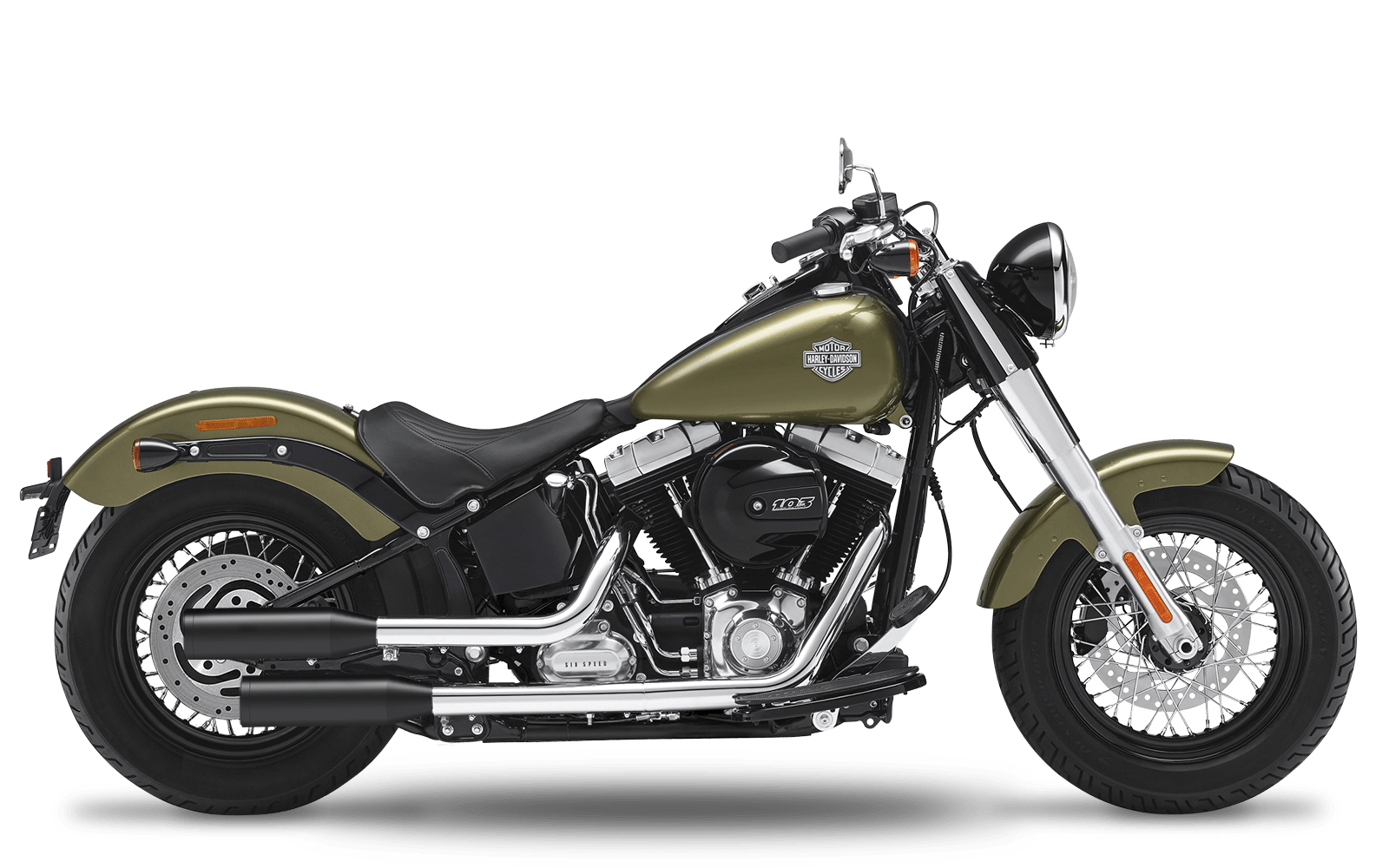 2012-2016 Harley-Davidson Slim - Slipons 