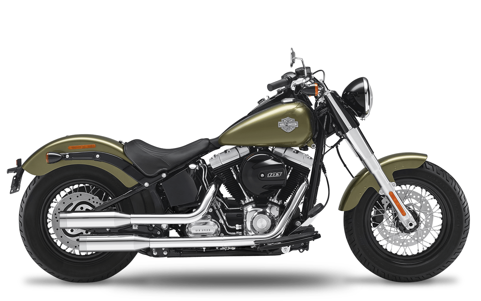 2012-2016 Harley-Davidson Slim - Slipons 